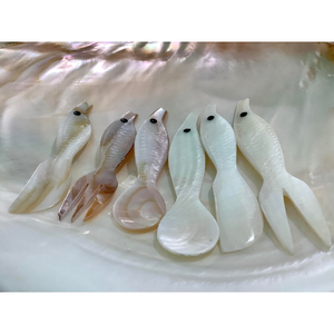 Cuchara de Concha Marina Ecológica Premium, Hecha a Mano, Vajilla de Concha Natural Desechable para Restaurantes, Hoteles y Servicios de Catering - Product Image 5