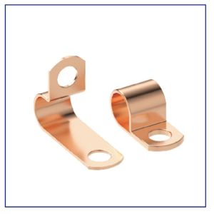 ตัวหนีบสายเคเบิลแบบทองเหลือง 1 รู สำหรับยึดท่อ สายไฟ จัดการสายไฟ ติดผนัง - Product Image 6