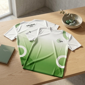 Camiseta VPMEP con Estampado Sublimado, Absorbente de Humedad, Unisex, Manga Corta, Ropa Deportiva de Poliéster, Camiseta Personalizada para Maratón VPMEP de Secado Rápido - Product Image 3