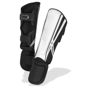 Espinilleras de Cuero Premium con Logotipo Personalizado para Adultos, Protectores de Espinilla para Fútbol y Otros Deportes, OEM - Product Image 6