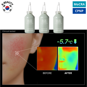 Juego DE CUIDADO DE LA PIEL coreano para piel oscura con infusión de vitamina C Aloe PDRN Ampolla Hidratación Mascarilla facial Control de sebo Mascarilla de arcilla de barro Calmante - Product Image 5