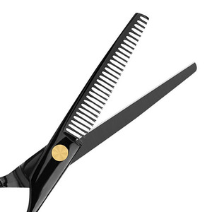 Nouvelles Ciseaux de Coiffure Professionnels 6 Pouces en Acier Inoxydable Tranchant pour Salon de Beauté, Ciseaux à Effiler Personnalisables en Couleur - Product Image 3