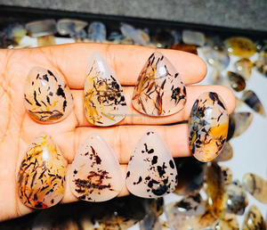 Montana Agate lâche Cabochon mélange forme dans toutes les tailles incroyable lisse Nice Montana Agate Cabochon pierres précieuses en vrac faisant pour les bijoux - Product Image 1