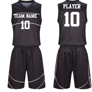 Ensemble d'uniformes de basketball sublimés personnalisés, maillot et short durables et résistants à la décoloration pour l'entraînement et les matchs d'équipe - Product Image 3