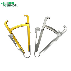 เครื่องวัดความหนาผิวแบบแมนนวล สแตนเลสสตีล พร้อมคลิปวัดและไม้บรรทัด - Product Image 5