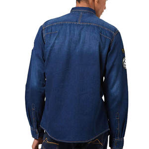 ผู้ผลิตพรีเมียมขายส่งเปิดตัวคอลเลคชั่นใหม่ กางเกงยีนส์และเสื้อเชิ้ตผู้ชายทรงโอเวอร์ไซส์ ผ้าฝ้าย 100% - Product Image 3