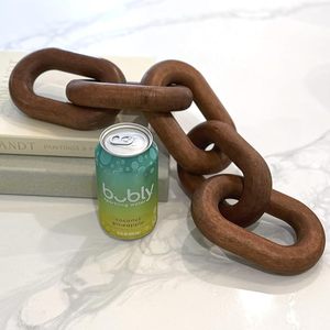 Cadena de Resina con Patrón de Mármol Gris Personalizada para Decoración del Hogar, Escultura de Lujo para Interiores, Accesorio Moderno para Escritorio de Oficina - Product Image 5