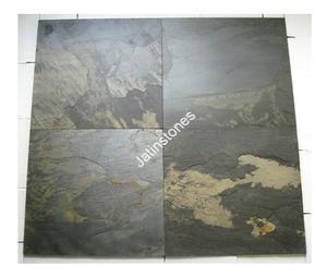 Baldosas de Piedra Pizarra Dorada de California, Superficie Natural Rota, Revestimiento de Paredes, Losas Rústicas Multicolores para Decoración de Patios y Jardines - Product Image 2