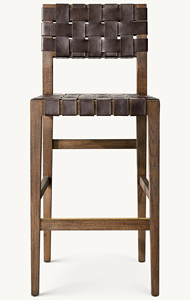 Elegante Silla de Comedor de Estilo Francés con Respaldo de Caña Tallada a Mano, de Roble Macizo para Interiores de Lujo - Product Image 3