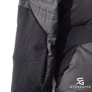 เสื้อแจ็คเก็ตบุใยสังเคราะห์แบบมีฮู้ดสำหรับผู้ชาย ดีไซน์ใหม่ รุ่นปี 2026 ผ้ามันเงา บุนวมอย่างดี อุ่นสบาย เหมาะสำหรับใส่กลางแจ้ง - Product Image 6