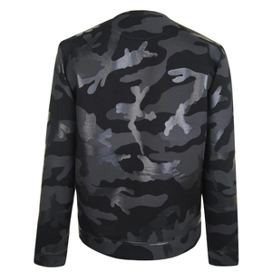 Sweat-shirt polaire 100 % coton pour homme, col ras du cou, imprimé personnalisé, écologique, coupe-vent, respirant, épais, épaules tombantes - Product Image 5