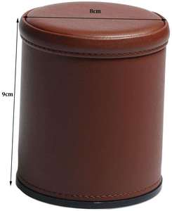 Vaso para Dados de Piel Sintética y Franela, Ecológico, de Alta Calidad, Personalizable, con Capacidad para 5 Dados, Ideal para Bares, KTV, Fiestas, Entretenimiento Familiar y Juegos - Product Image 6