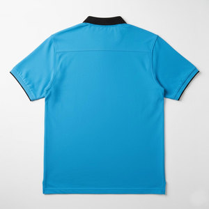 Polo homme premium slim fit en coton à manches courtes, tissu respirant et doux, idéal pour l'été et le quotidien, haut élégant. - Product Image 2