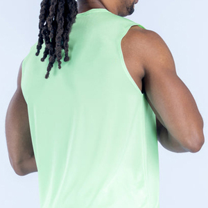Camisetas de Compresión para Hombre con Logotipo Personalizado OEM, Camisetas sin Mangas para Gimnasio, Fitness, Running, Ropa Deportiva Transpirable de Fábrica - Product Image 3
