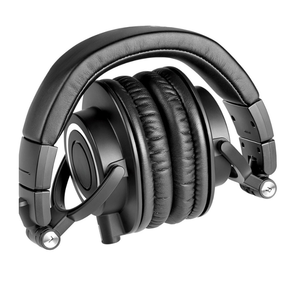 Audífonos de Monitoreo Profesional para Estudio <span class=keywords><strong>ATH</strong></span> <span class=keywords><strong>M50X</strong></span>, Cableados, Bajos Profundos, Aislamiento de Ruido, Diseño Plegable, para DJ, Mezcla, Juegos, Estéreo, Negros - Product Image 3