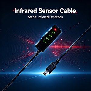 IFA03 กล่องรับสัญญาณทีวีอินฟราเรด IR สายเคเบิล IR ตัวรับสัญญาณ IR สายต่อขยายพร้อมช่วงสัญญาณ IR USB12‑15M - Product Image 6