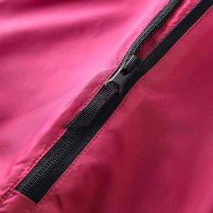 Edoor Wears Breathable Windbreaker Unisex Hooded Zip-Up Waterproof Rain Jacket Lightweight Outdoor Training Streetwear <b>Winter</b> - Product Image 5