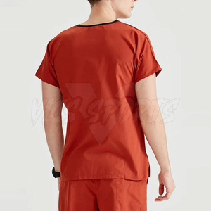 ชุดสครับสำหรับมืออาชีพ เนื้อผ้าระบายอากาศได้ดี ทรงพอดีตัว เหมาะสำหรับแพทย์และพยาบาล - Product Image 5
