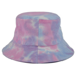 Sombrero de sol de algodón Tie Dye para hombres y mujeres, sombrero de sol de verano a la moda, ligero, transpirable, informal, para viajes al aire libre, playa, gorra de pescador - Product Image 3