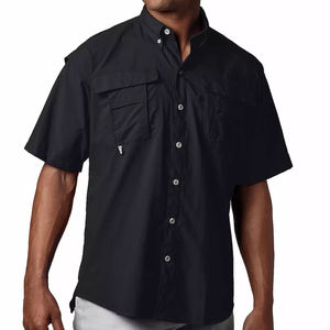 Camisas de Pesca Personalizadas OEM, Impermeables, con Protección UV, Botones, Manga Corta, Florales, de Secado Rápido, Transpirables, con Ventilación Oculta, UPF 50, Unisex - Product Image 6