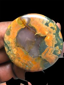 Cabochon de Jaspe Rholiite 100% Naturel de Haute Qualité, Pierre Précieuse en Vrac pour la Guérison, Jaspe en Gros pour la Fabrication de Bijoux - Product Image 2