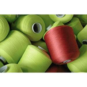 Fil recyclé de haute qualité NE 18s/2, 65% coton, 35% polyester, absorbant l'humidité, écologique, pour usage industriel, léger - Product Image 3