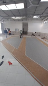 Tapis moderne personnalisé en laine tuftée à la main de haute qualité, luxe, gris ondulation, poils hauts, mur à mur, pour enfants, bureau, hôtel, fabriqué en Inde - Product Image 6