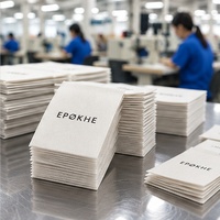 Étiquettes personnalisées en satin imprimées avec logo, étiquettes pour vêtements et accessoires