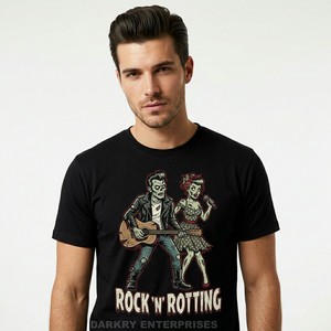 T-shirt Homme Personnalisé Coupe Ample en Coton Délavé Style Vintage avec Impression Graphique Intégrale Motif Apocalypse – Fournisseur - Product Image 2