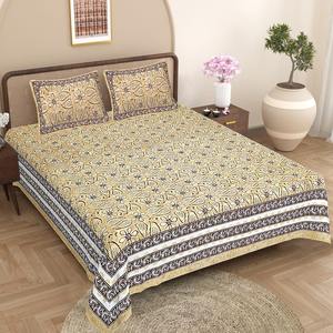 Parure de lit en coton imprimé, motif moderne, nouveau design, vente en gros, draps de lit imprimés à la main, couvre-lit personnalisé pour la maison - Product Image 3