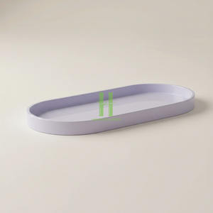 Plateau rectangulaire en laque de haute qualité, plateau de service écologique et imprimé sur mesure pour le service et la décoration, en provenance du Vietnam - Product Image 5