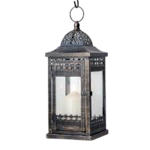 <b>Small</b> Black Metal Hanging <b>Lantern</b> Style Tea Light Candle Holder Votive Home Garden Tabletop Centerpiece Iron Hanging <b>Lantern</b> - Product Image 2
