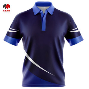 Chemises polo personnalisées Ryan Pro Gear pour hommes, style pull, avec logo personnalisé, respectueuses de l'environnement - Product Image 6