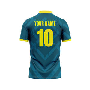 Camiseta de Cricket Personalizada, Transpirable, de Poliéster, para Hombre, de Secado Rápido, Ligera, Uniforme Deportivo para Equipo, UPF 50+, Elástica en Cuatro Direcciones - Product Image 6