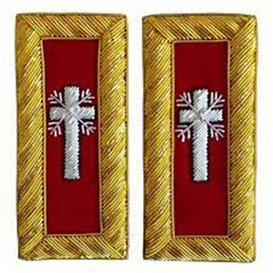 Cheap Price Custom Laser Cut Bullion Wire Shoulder Boards Stitch for Personal Defense Handmade with Custom Color & Shape - Product Image 4