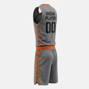 Uniformes de basket-ball pour adultes en mesh, impression par sublimation, compétition professionnelle, haute qualité, personnalisés, respirants, sans manches, grandes tailles - Product Image 2