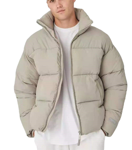 <b>men</b> puffer <b>jacket</b> long hooded insulated quilted winter outerwear <b>mens</b> puffer <b>jacket</b> short padded insulated warm coat <b>men</b> - Product Image 1
