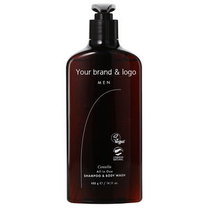 Nettoyant visage et corps 2 en 1 pour homme fabriqué par Camellia pour rincer les impuretés tout en maintenant l'hydratation toute la journée - Product Image 1