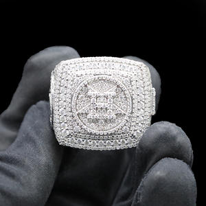 Moissanita Royal para Anillo de Rey, 0.5 Quilates, DEF, Plateado en Plata, de Lujo - Product Image 5