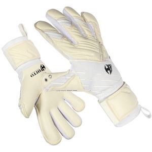 Fabrication de vêtements de sport, gants de gardien de but, paume avant 4 mm en latex Giga, dos en relief et injection de silicone, coupe hybride - Product Image 2