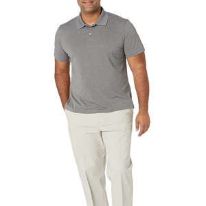 Polo pour homme OEM à manches courtes, design personnalisé, couleur unie, coton, été, prix de gros d'usine - Product Image 5