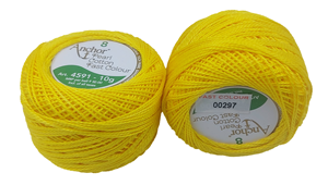 Hilo de Bordar 100% Algodón, Hilo de Coser de Algodón Perlado, Tamaño 8, Bolas Teñidas para Punto de Cruz, Crochet, Manualidades DIY - Product Image 5