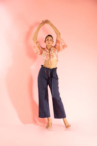 กางเกงขายาวผ้าฝ้ายสำหรับผู้หญิง ทรงหลวม น้ำหนักเบา สวมใส่สบาย เหมาะสำหรับฤดูร้อน ใส่ได้ทุกวัน เนื้อผ้านุ่ม ระบายอากาศได้ดี แฟชั่นทันสมัย - Product Image 4