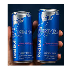 Bebida Energética Red Bull Edición Verano Auténtica con Sabor a Cereza y Frutas Cárprogasas, 24 Latas de 250ml, Sabor Afrutado y Amaderado, Suministro al por Mayor - Product Image 6
