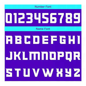 Uniforme de Baloncesto Deportivo Unisex en Malla de Poliéster Azul Claro y Morado, el Más Vendido, Diseño Personalizado con su Propio Logotipo - Product Image 3