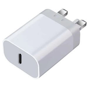 อะแดปเตอร์ชาร์จเร็ว USB 20W PD Type-C แบบเสียบผนัง UK ใช้ได้กับโทรศัพท์มือถือและแท็บเล็ต - Product Image 3
