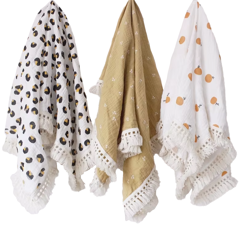 2 Layer Gauze Custom Organic Cotton