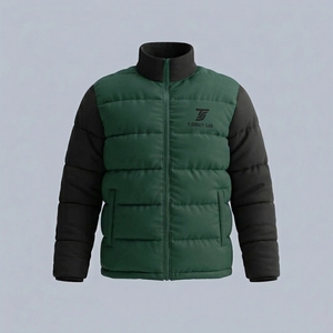 Veste matelassée pour homme de qualité supérieure pour l'extérieur, imperméable et chaude, prix de gros, nouvelle arrivée, couleurs unies, logo personnalisé - Product Image 3