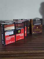 Estuches Porta Cigarrillos Personalizados Negros Hechos a Mano, Ecológicos, Portátiles, Reciclables, para 20 Cigarrillos, Hechos de Cartón