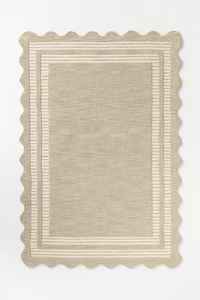 Luxury 100% New Zealand Wool Hand Tufted Area <b>Rugs</b> Custom <b>scallop</b> designer Carpet for Living Room Wholesale Handmade Wool Tufted - Product Image 3
